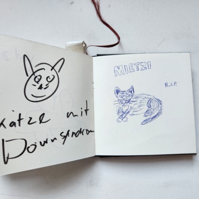 Unbenannte Katzenzeichnung