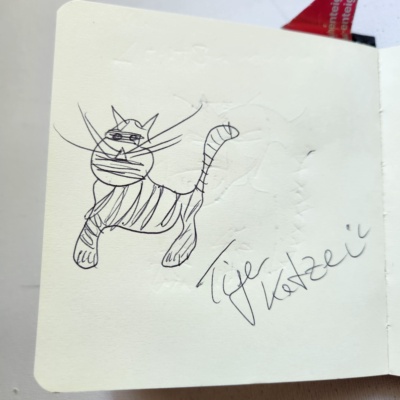 Unbenannte Katzenzeichnung
