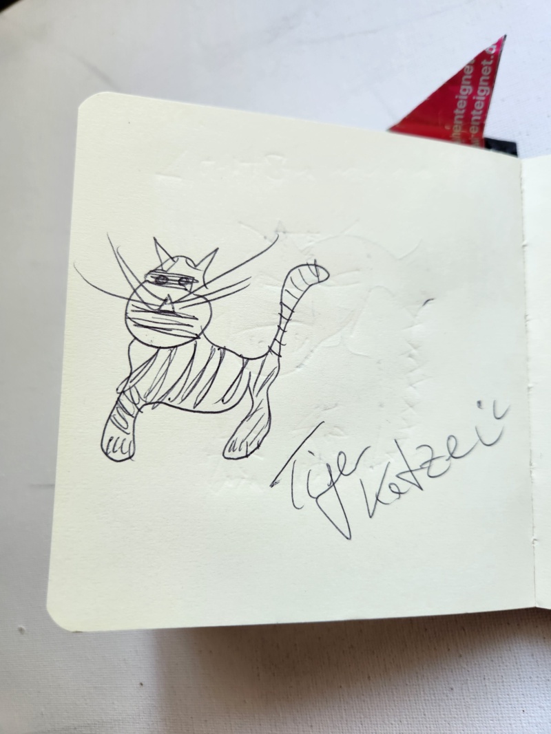 Handgezeichnete Katze Unbenannt