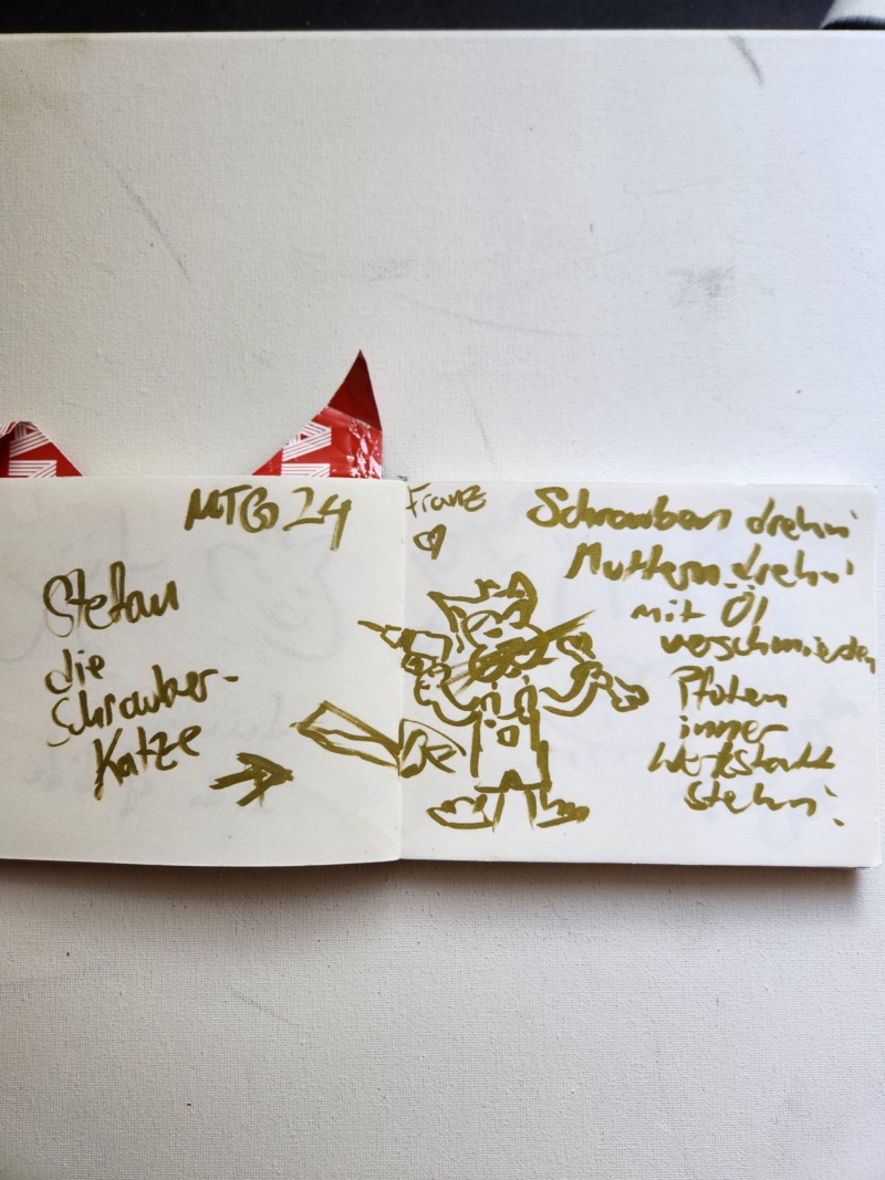 Handgezeichnete Katze Unbenannt