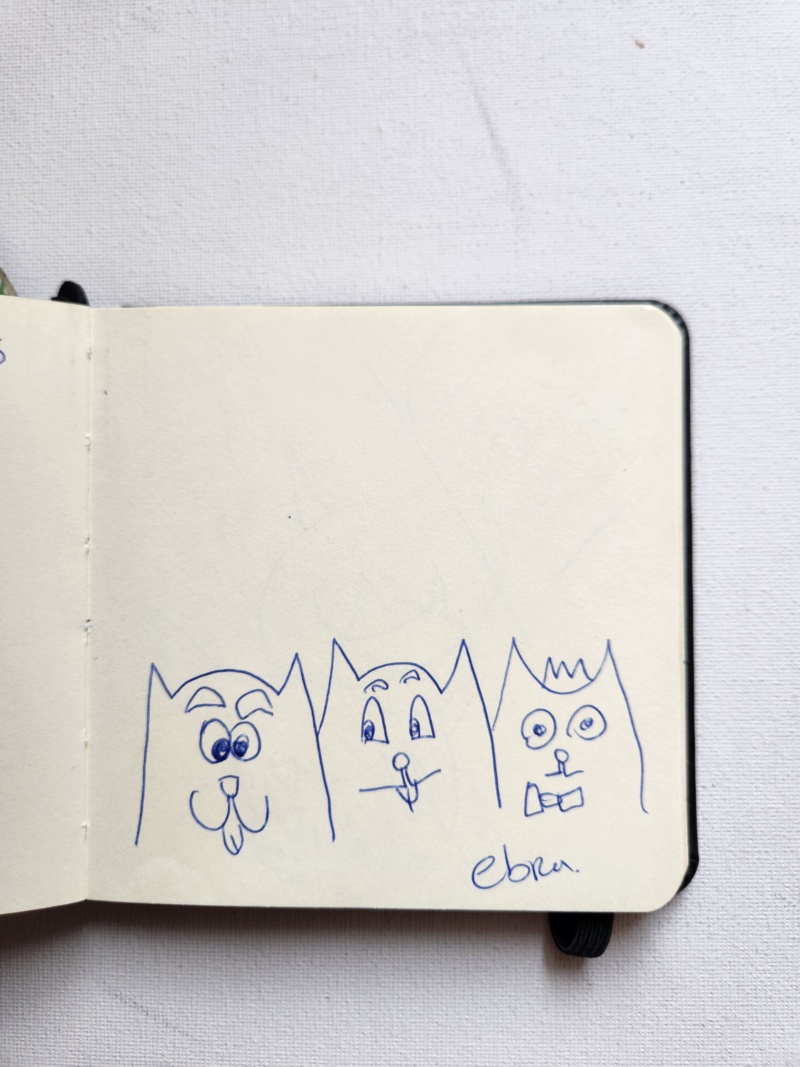 Handgezeichnete Katze Unbenannt