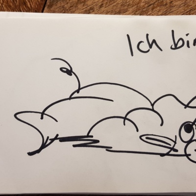 Unbenannte Katzenzeichnung