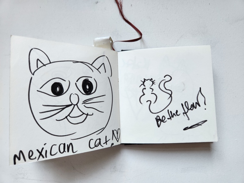 Handgezeichnete Katze Unbenannt