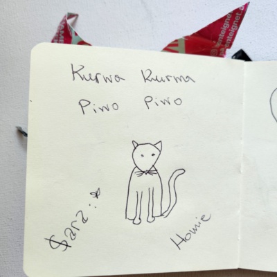 Unbenannte Katzenzeichnung