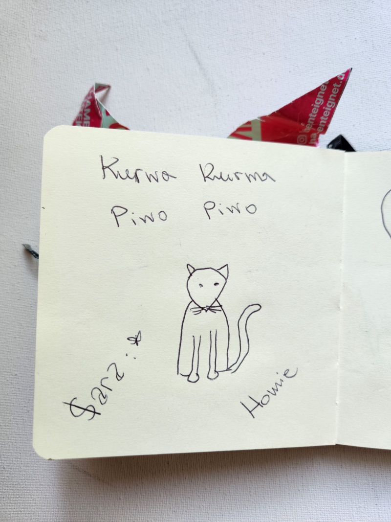 Handgezeichnete Katze Unbenannt
