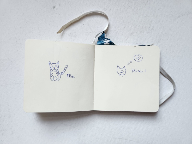 Handgezeichnete Katze Unbenannt