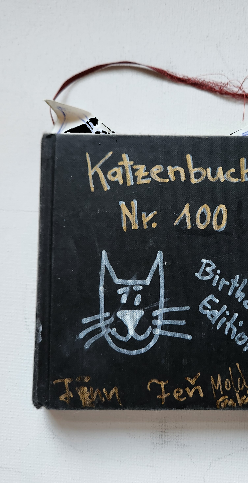 Handgezeichnete Katze Tintenschnurzerl