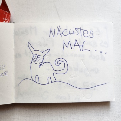 Unbenannte Katzenzeichnung