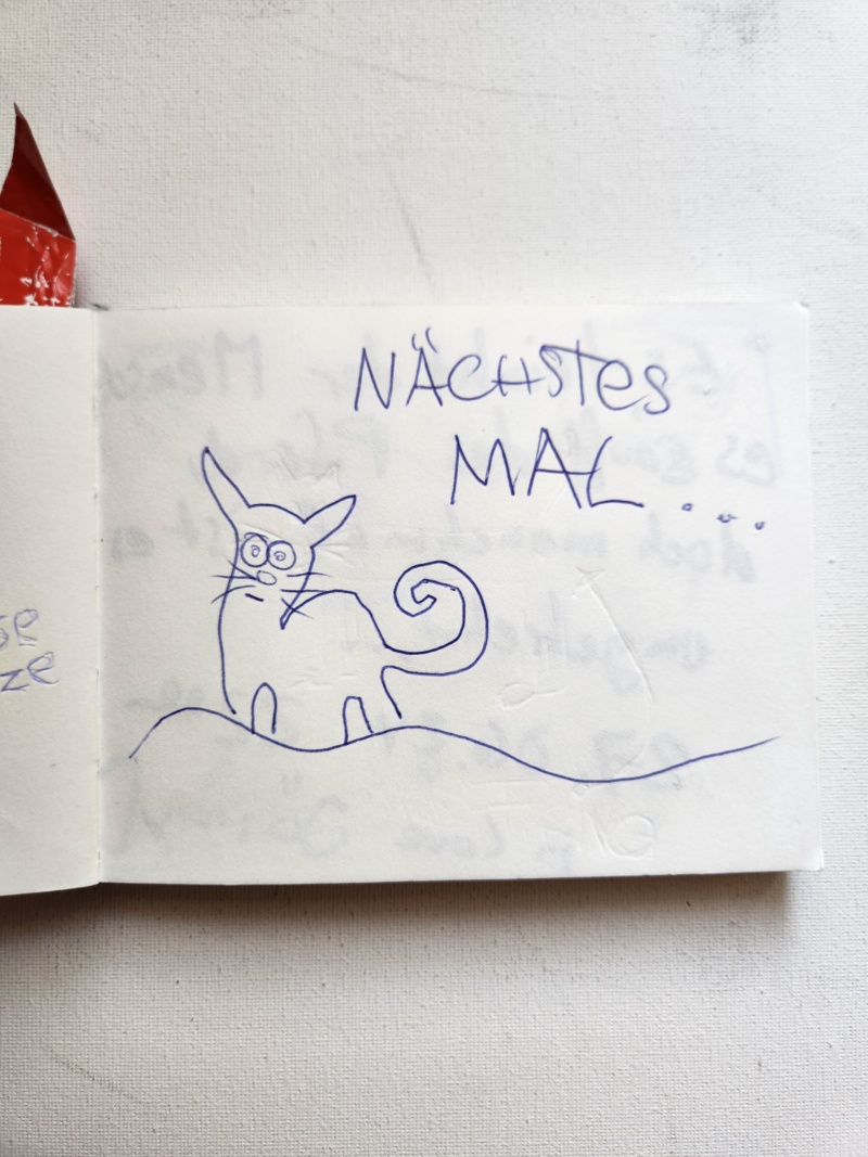 Handgezeichnete Katze Unbenannt