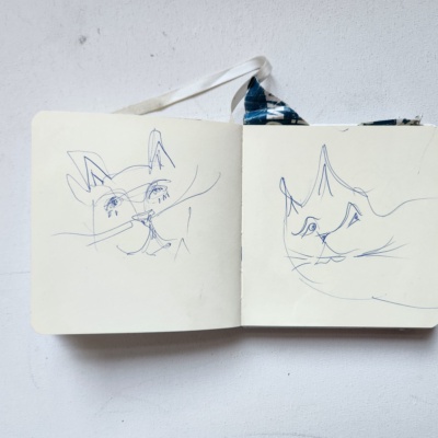 Unbenannte Katzenzeichnung