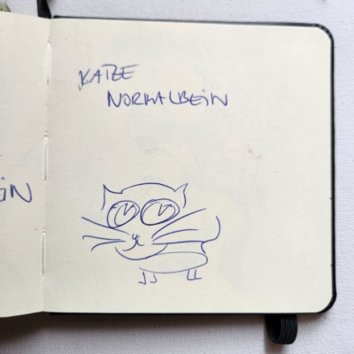 Unbenannte Katzenzeichnung