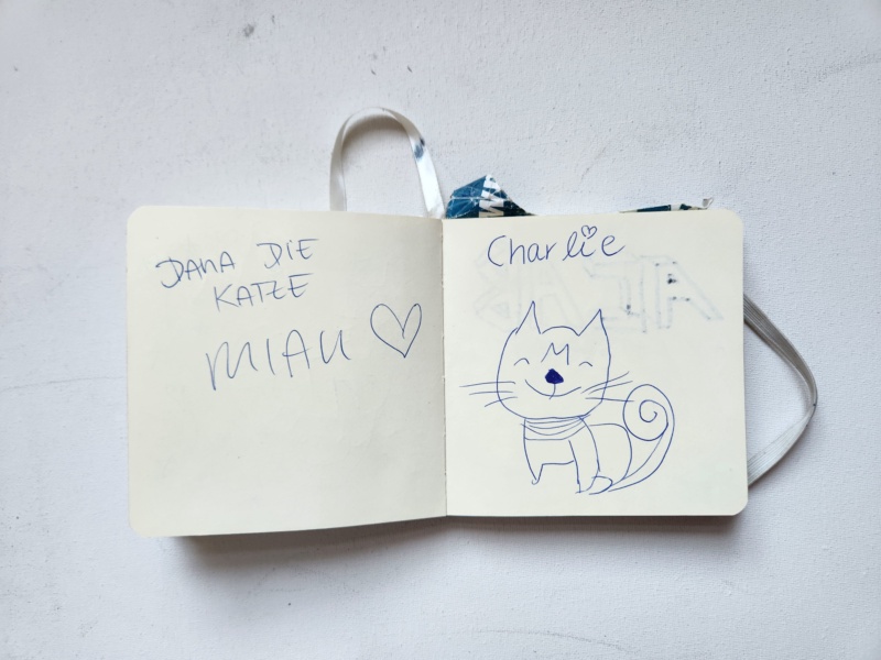 Handgezeichnete Katze Unbenannt
