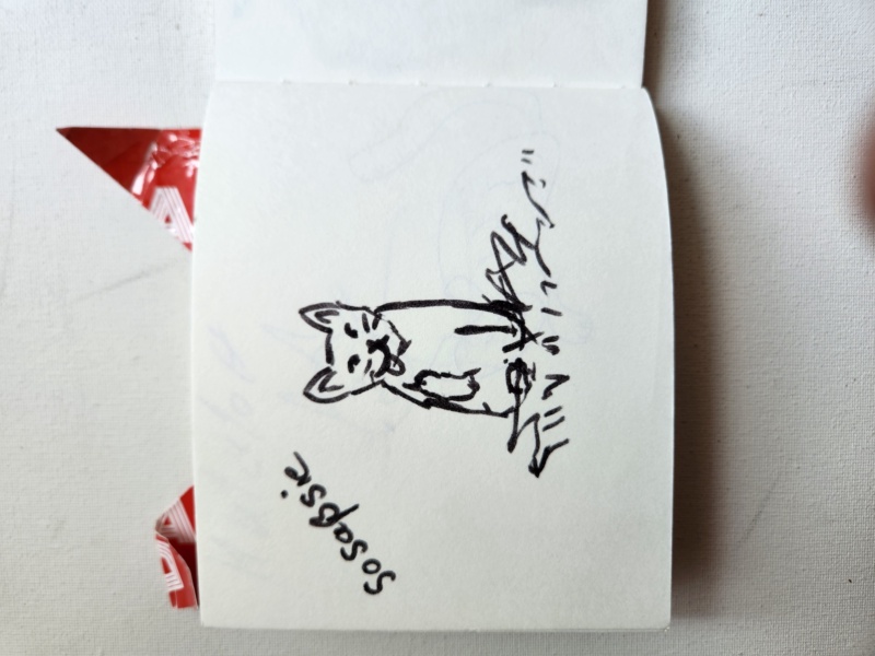 Handgezeichnete Katze Unbenannt