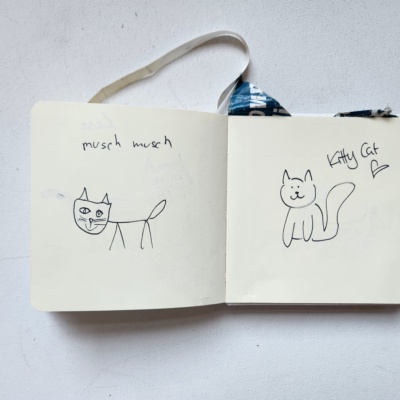 Unbenannte Katzenzeichnung