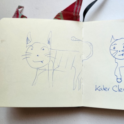 Unbenannte Katzenzeichnung