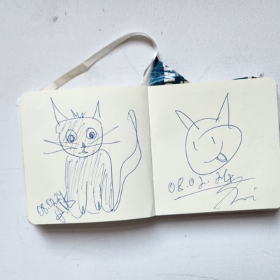 Unbenannte Katzenzeichnung