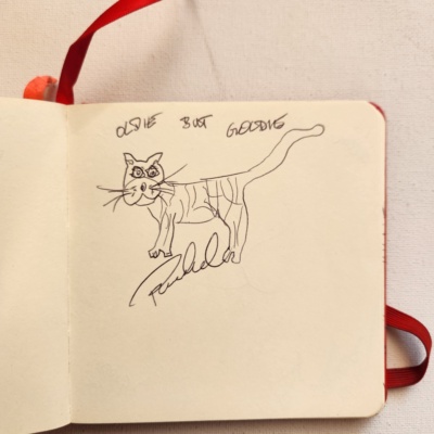 Unbenannte Katzenzeichnung