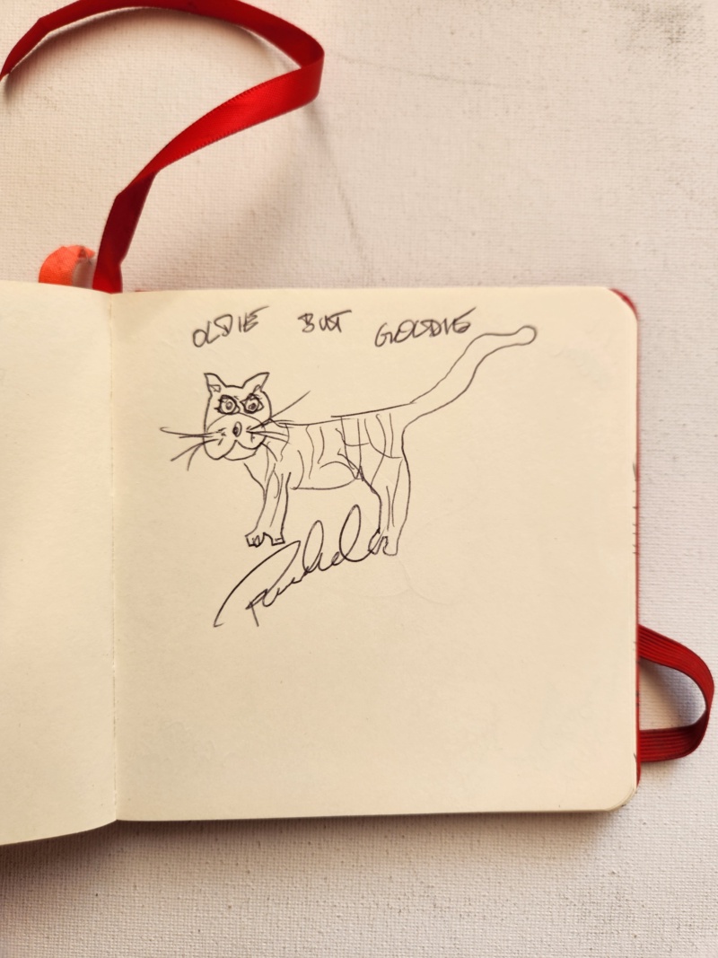 Handgezeichnete Katze Unbenannt