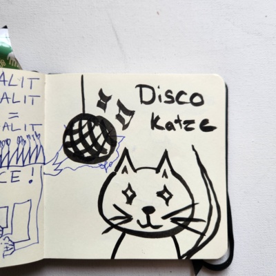 Unbenannte Katzenzeichnung