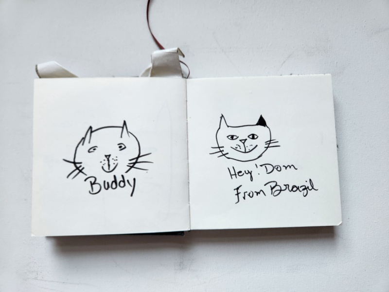 Handgezeichnete Katze Unbenannt
