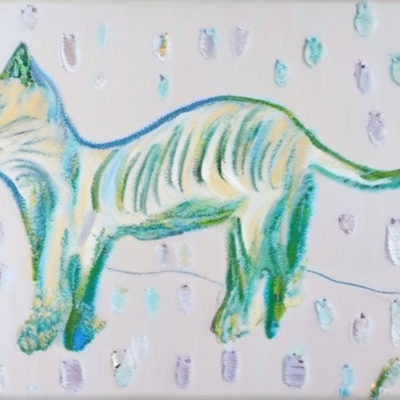 Grünzopf im Stil van gogh