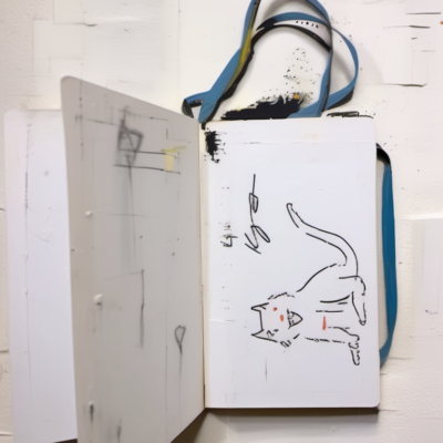 Kaya im Stil basquiat
