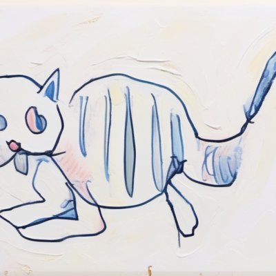 Schnurrel im Stil van gogh