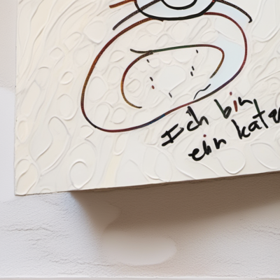 Brummbärchen im Stil hundertwasser