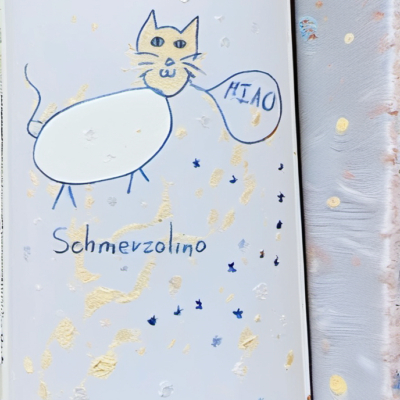 Löwenherz im Stil van gogh