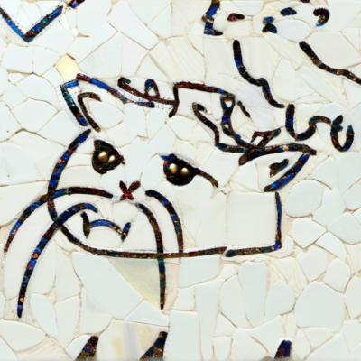 Lotte-Löwin im Stil klimt