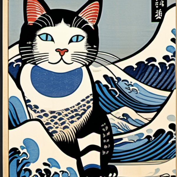 Schnurrecke – Hokusai