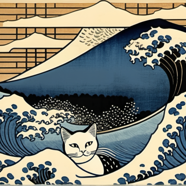 Zwölfstrich – Hokusai