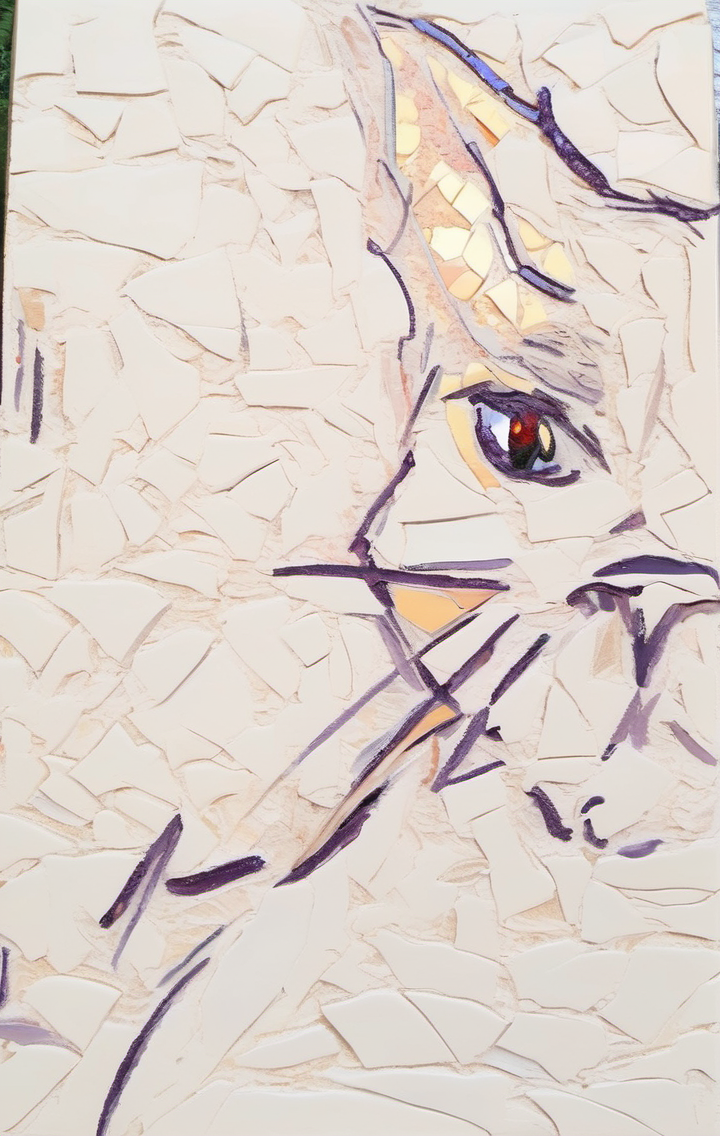 Cat-Dream im Stil von det vg+klimt warm