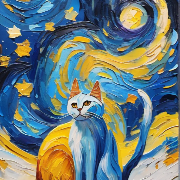 Wuschelpfote – Van Gogh