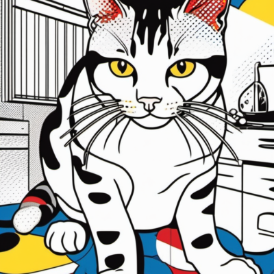 GARY KOMMHEIM im Stil lichtenstein