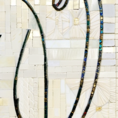 Schlumpfkatze im Stil klimt