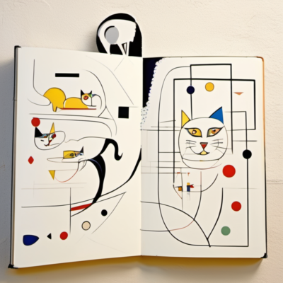 Felix im Stil kandinsky