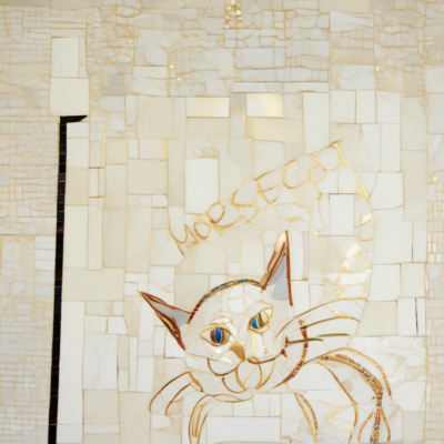 MORSECAT im Stil klimt