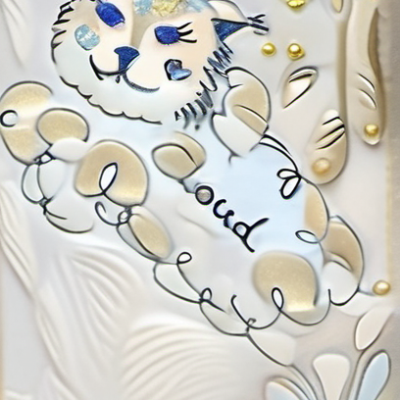 Cloud im Stil klimt