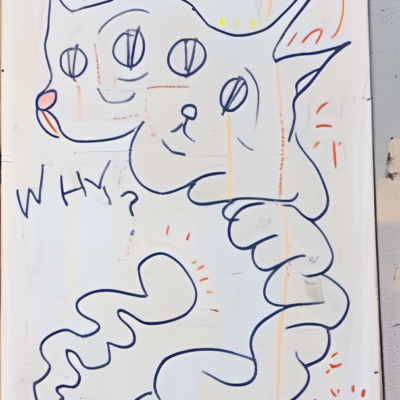 Warum im Stil basquiat