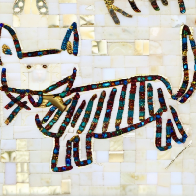 Zickzack im Stil klimt