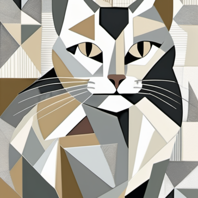 ADAM im Stil picasso cubism
