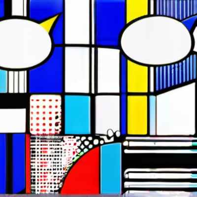 Wuschelbart im Stil lichtenstein