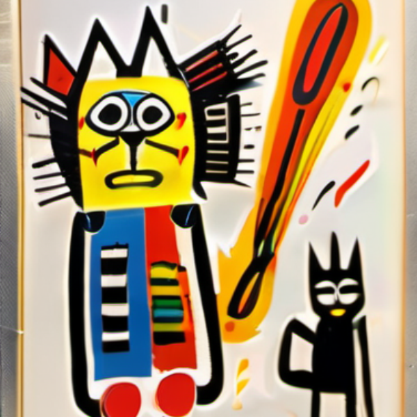 Wuschelbär – Basquiat