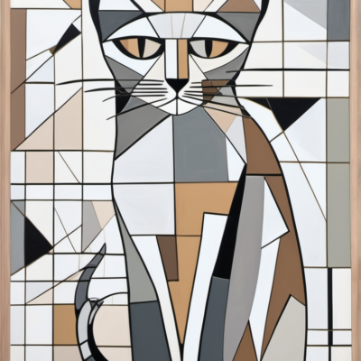 Sailor Moon im Stil picasso cubism