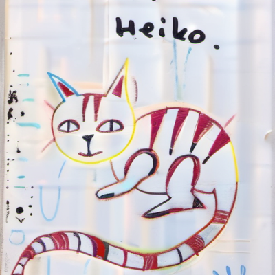 Heiko im Stil basquiat
