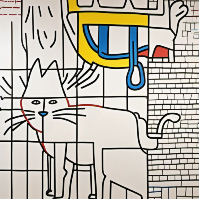 MASO im Stil keith haring