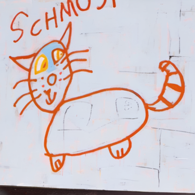 SCHMOSSI im Stil basquiat