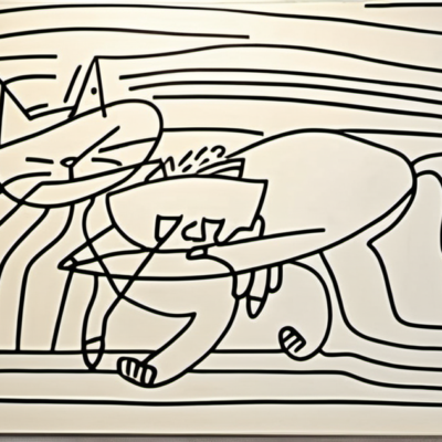 yeah im Stil keith haring