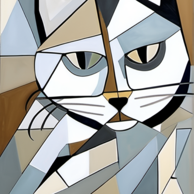 Fric im Stil picasso cubism